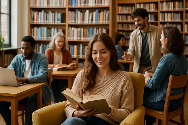 De bibliotheek als jouw plek voor lezen, leren, inspiratie en ontmoeting