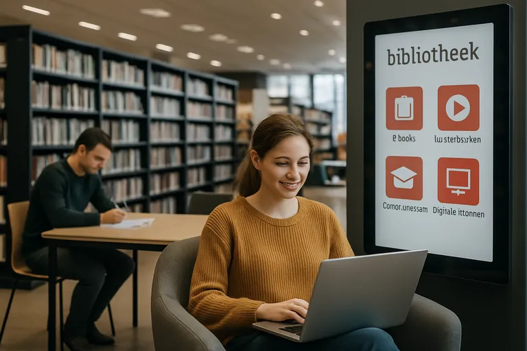 De bibliotheek vandaag: fysiek én digitaal