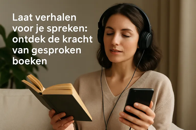 Laat verhalen voor je spreken: ontdek de kracht van gesproken boeken