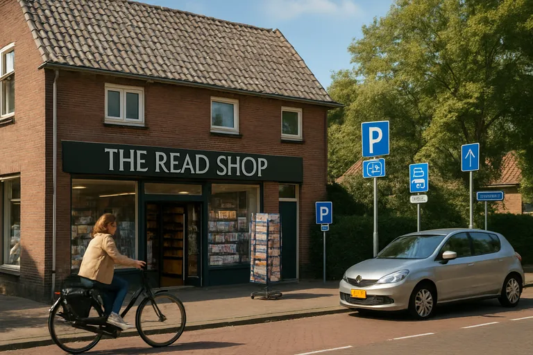 Read shop oude dorp: locatie en bereikbaarheid