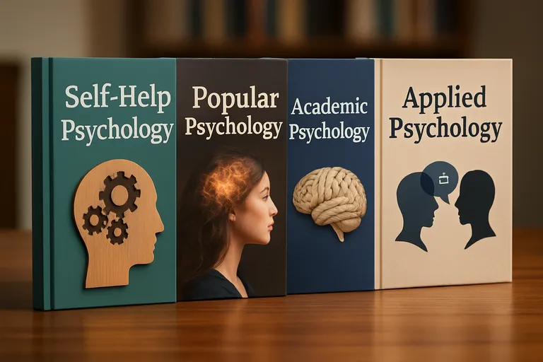 Soorten psychologie boeken