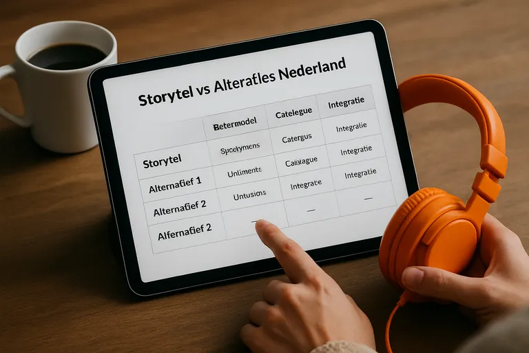 Storytel vs alternatieven in Nederland