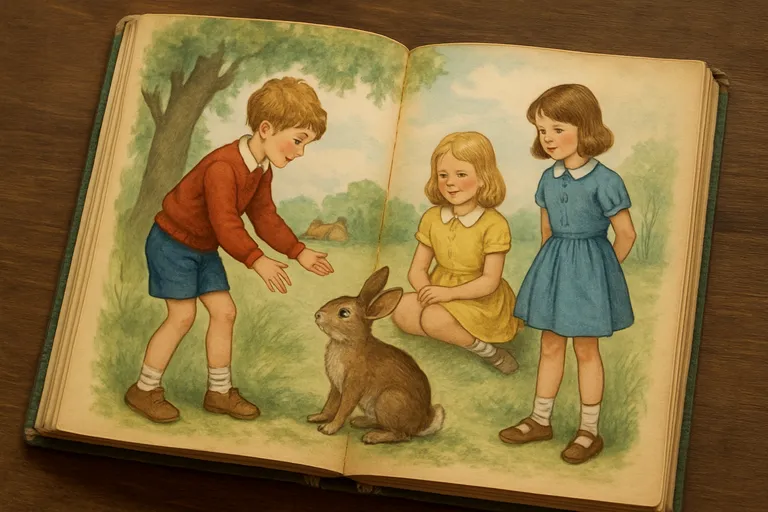 Thematiek, taal en vormgeving in kinderboekjes van vroeger