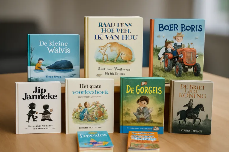 Top 10 voorleesboeken (overzicht per leeftijd)