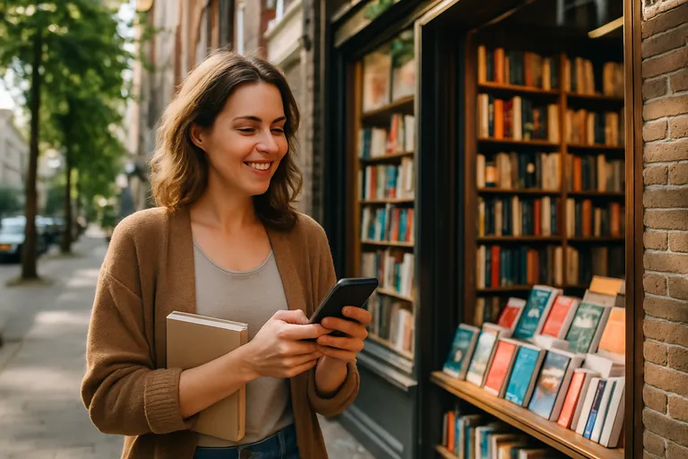 Zo vind je snel een goede boekenwinkel in de buurt